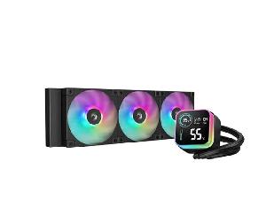 LQ360 DeepCool Liquid Cooler, Pump Speed: 3400 RPM, 120mm Fan Speed	600~2400 RPM, 72.04 CFM LGA1851/1700/1200, AM5/AM4