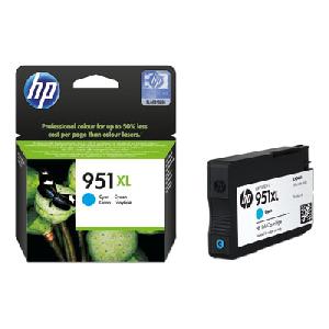 CN046AE, HP 951XL, Cyan Ink Cartridge (High Yield)