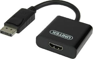 Y-5118DA,UNITEK DisplayPort to HDMI Female Adapter