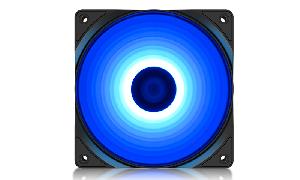  RF120B, DEEPCOOL, Case Fan, 120mm;1300 RPM;48.9 CFM;21.9 dB;Blue LED; 3pin+molex.