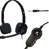 H151, Logitech Stereo Headset with noise cancelling , 3.5mm black 1.8 m  (981-000589)