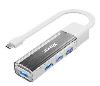 H1319AWH01, UNITEK, Bi-Directional USB-C/USB-A 5Gbps Hub (4*USB-A)