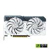 DUAL-RTX4060-O8G-EVO-WHITE, ASUS EVO 8GB DDR6, PCI Express 4.0,128-bit, HDMI, DisplayPort 90YV0JCB-M0NA00