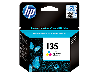 C8766HE, HP 135, Tri-Color Ink  Cartridge
