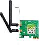 TL-WN881ND,TP-Link, 300Mbps Wireless N PCI Express Adapter, Atheros, 2T2R,2.4GHz,802.11n/g/b