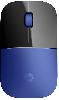 V0L81AA, HP Z3700 Wireless  2.4GHz Mouse, 1,600 DPI,  Blue