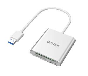  Y-9313, UNITEK, USB Adapter, USB3.0 5 Gb  to Micro SD/SD/CF Card Reader.