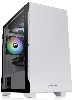  S100 TG Snow, THERMALTAKE, CASE, White, mATX, 1x120mm Fan, AIO 280mm, air 165mm, GPU 330mm, 2x3.5”, USB 3.0x1, USB 2.0x2, Au