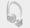  ZONE 300, Logitech, Earphone, ZONE 300, Logitech wireless Bluetooth headphone, Mic, Up to 16 hrs, WHITE USB - EMEA28-935, 50