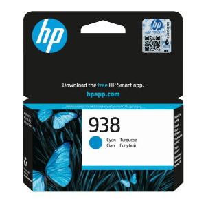 4S6X5PE HP 938 Cyan Original Ink Cartridge