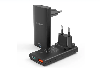 XX-PD6011-EU-BK, Choetech PD6011 67W GAN Ultrathin A+C Wall Charger Black XX-PD6011-EU-BK, Choetech PD6011 67W GAN Ultrathin A+C Wall Charger Black