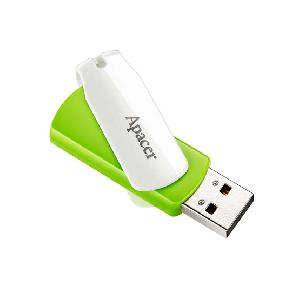  AH335, Apacer , Flash Memory, 32GB, USB2.0, White/Green.