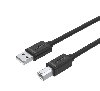 Y-C4001GBK, UNITEK, 2M USB 3.0 USB-A (M) to USB-B (M) Cable Y-C4001GBK, UNITEK, 2M USB 3.0 USB-A (M) to USB-B (M) Cable