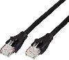 C1811GBK,UNITEK 3M, CAT.6 UTP Flat Cable - RJ45 (8P8C) Male to RJ45 (8P8C) Male, Black