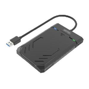 Y-3036, UNITEK USB3.1 to SATA6G 2.5” HDD/SSD Hard Disk Enclosure, Black