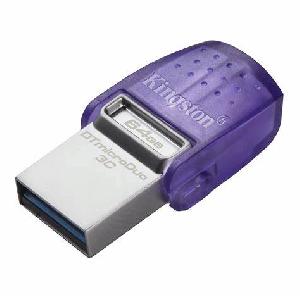 DTDUO3CG3/64, Kingston 64GB DataTraveler microDuo 3C 200MB/s dual USB-A + USB-C