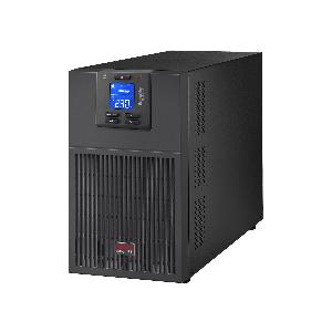 SRV3KI, APC Easy UPS On-Line, 3kVA/2400W, Tower, 230V, 6x IEC C13 + 1x IEC C19 outlets, Intelligent Card Slot, LCD