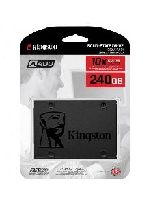 A400  240GB, KINGSTON, SSD, SATA 3 2.5 SSD 500 MB/s 350MB/S write(80tb) SA400S37/240GB.