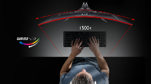 Nitro XZ452CU, ACER, Monitor, 44.5" W,1500R Curved, VA DQHD32:9, 5120x1440,165Hz,1ms,HDR 450nits,99% sRGB+Type-C(90W).