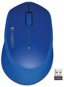 M280 Logitech Wireless Mouse  BLUE- DPI (Min/Max) 1000± Smooth optical tracking (23.1mm x 18.7mm x 6.1 mm) L910-004290