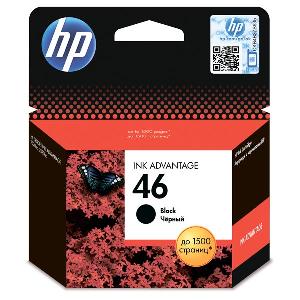  46, HP, Ink Cartridge, Black.