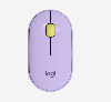 M350 Pebble Mouse, Logitech Wireless Mouse - LAVENDER LEMONADE - 2.4GHZ/BT (910-006752)