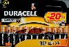 LR03/MN2400  Duracell  12xAA, 1,5V/B 1 piece from a pack 006546