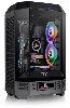  The Tower 300, THERMALTAKE, CASE, Black, mATX, 2x140mm Fans, AIO 420mm, air 210mm, GPU 400mm, 3x3.5”, Type-C, USB 3.0x2, Aud