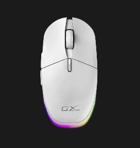 Scorpion M8250, GENIUS, Mouse, Wireless Bluetooth,Rechargeable, Type-C, LED, WHITE.