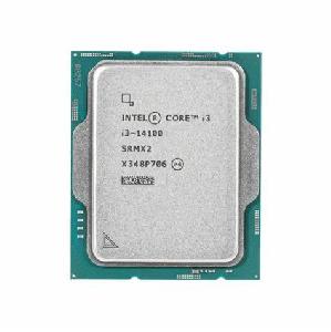 i3-14100 Intel® Core i3 CPU, 3.5GHz, Turbo 4.7 GHz, 4 core, 8 threads 12MB LGA1700 110W TRAY
