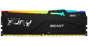 FURY (RGB), KINGSTON, MEMORY, KF564C32BBEAK2-64	Kingston FURY (RGB) 64GB (32GB x 2 pcs) 6400MHz DDR5 DIMM CL32 2Rx8 4G x 64-