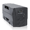 CMUX-1500, EU CROWN MICRO UPS Off-Line1500VA/900W ,2*12V8AH battery  3*Universal output, Metal case LEDdisplay without USB