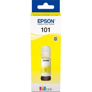  101 - C13T03V44A , EPSON, Ink, Yellow Ink Bottle 70ml.