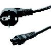 PC6068, Kingda, Power cable,Schuko power plug/IEC 3 pin male,1.2M