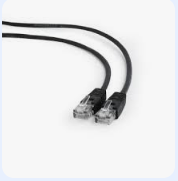 PP12-0.5M/BK, Gembird, Patch Cord UTP CAT5E 0.5m Black