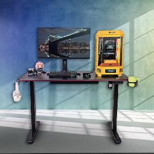 GT120 RGB Gaming Desk, 100-240V, Size: 120cm(L) x 60cm(W) / 47.2"(L) x 23.6"(W), RGB LED Lighting Strip: 16.8 million colors,