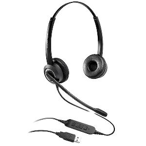 GUV3000 0 GrandStream HD USB Headsets with Noise Canceling Mic