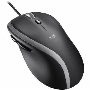 M500s Logitech Corded Mouse, Black, 400-4000 DPI, 7 buttons, 1.8m , USB 1Y (L910-005784 )