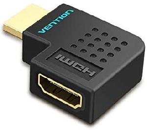 AIBB0, VENTION  HDMI Male to Female Adapter 90 Degree