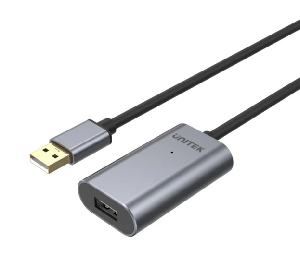 Y-272, UNITEK, 10M USB 2.0 Aluminium Extension Cable