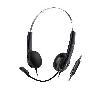  HS-220U, Genius, Headphone, AI Copilot, Mic, Volume control, USB, 2.4 m, Black.
