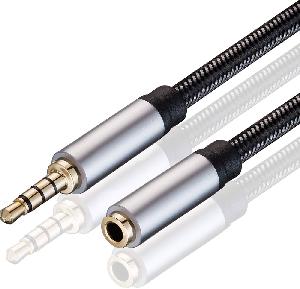 KD-AVC9006-5M, Kingda, 3.5mm stereo cable,male to female,5m