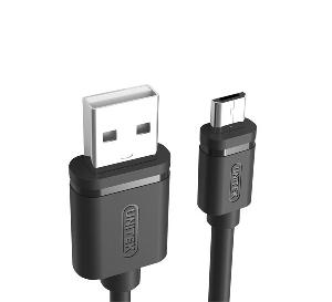 Y-C455GBK,UNITEK 2M, USB2.0 Type-A (M) to Micro USB (M) Cable