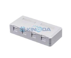 KD-WP07-A, Kingda, Surface box,4 x ports,with keystone jack