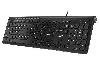  SlimStar 230II, GENIUS, Keyboard, Slim, multimedia, USB, BLACK.