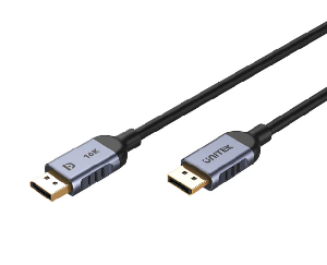  C1626GY01-2M, UNITEK, Cable, 2M DisplayPort 2.1 Cable 16K 60Hz & 4K@240Hz.