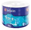 43787, CD-R, Verbatim, 52x 700Mb  Wrap Extra Protection 50-ცალიანი