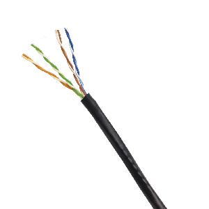 Lan cable outdoor 100% Cat 5e U/UTP 4x2x24 AWG PE - 305m