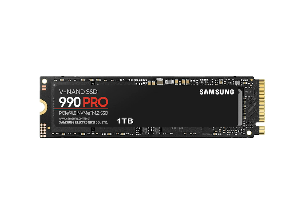 MZ-V9P1T0BW, Samsung SSD 990 Pro 1TB M.2 PCIEx4 PCI Gen4.0  without Heatsink 600 TBW