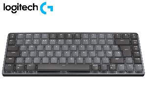  MX, Logitech, Keyboard, Mechanical Mini Bluetooth Illuminated, CLICKY- GRAPHITE.